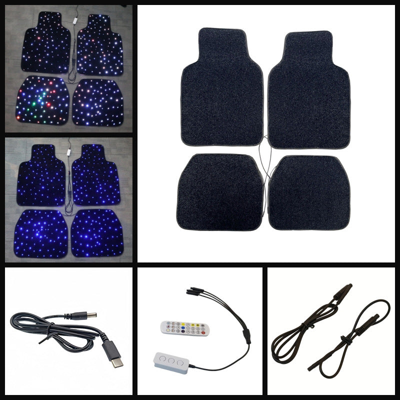 Covoraș auto cu fibră optică Starlight