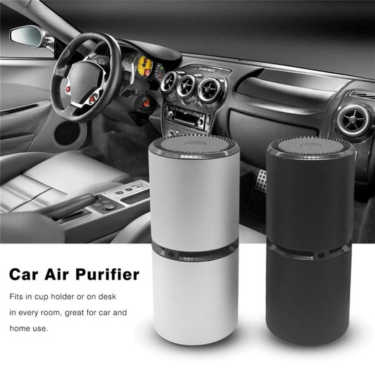 Purificator de aer auto, ionizator de cabină, odorizant, eliminator de mirosuri, filtru de aer, bară de oxigen, curățător ionic portabil USB, îndepărtează mirosurile de fum