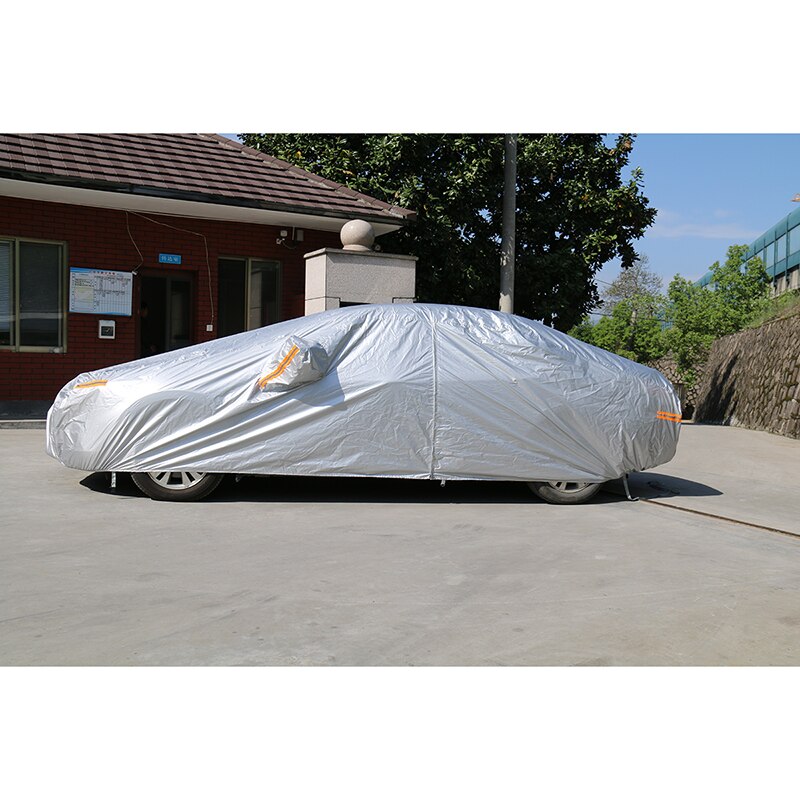 Huse auto impermeabile Kayme, husă de protecție solară pentru exterior, reflector auto, praf, ploaie, zăpadă, protecție SUV, sedan, hatchback, completă