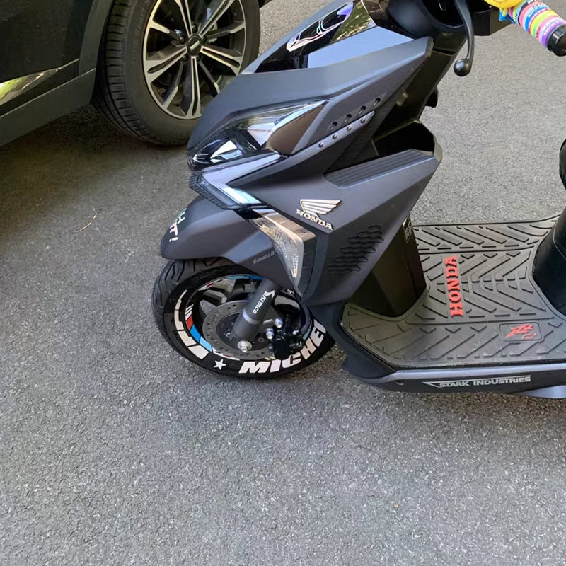 Alegeți litere și numere după bunul plac, autocolante cu litere pentru anvelope, autocolante personalizate reflectorizante stereo 3D DIY