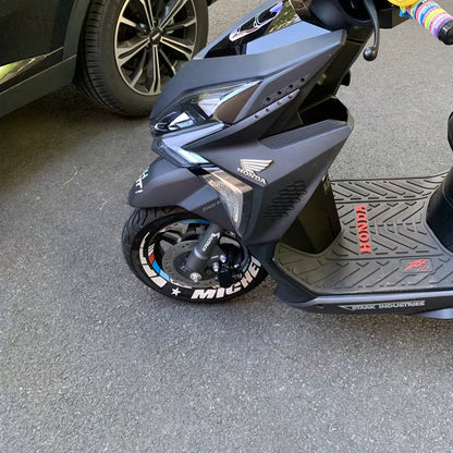 Alegeți litere și numere după bunul plac, autocolante cu litere pentru anvelope, autocolante personalizate reflectorizante stereo 3D DIY